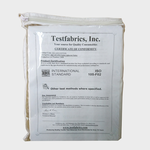 ISO 105-F04 Polyester Single-Fiber Test Fabric