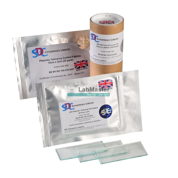 Phenol Yellowing Test Glass Plate